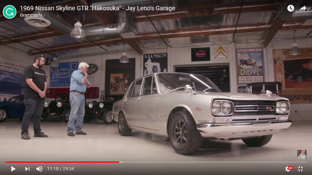 Jay Leno aprende todo sobre el Nissan Skyline GT-R original - Hakosuka