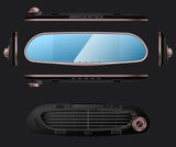 Espejo Retrovisor 7" táctil con Cámara de Retroceso y Frontal DVR, Android, GPS, Bluetooth para Auto vistas