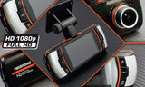 Doble Camara de Auto de Vídeo Grabador DVR con Pantalla 2.7" (Dashcam) 1080p