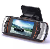 Doble Camara de Auto de Vídeo Grabador DVR con Pantalla 2.7" (Dashcam) 1080p Pantalla LCD
