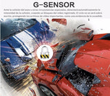 Doble Camara de Auto de Vídeo Grabador DVR con Pantalla 2.7" (Dashcam) 1080p Sensor G