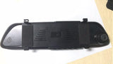 Espejo Retrovisor 5" DVR con Cámara de Retroceso y Frontal de Auto Full HD