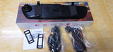Espejo Retrovisor 5" DVR con Cámara de Retroceso y Frontal de Auto Full HD