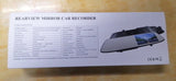 Espejo Retrovisor 5" DVR con Cámara de Retroceso y Frontal de Auto Full HD