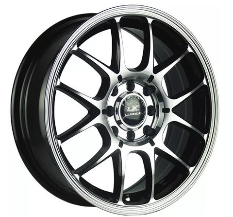 Juego de Aros Deportivos para Auto Luxotik 17" x 7.5" 4 x 100, 4 x 114.3 D2795-17