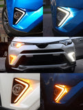 LUZ LED DRL Luz de posición Día, Direccional Toyota RAV4 2016, 2017, 2018