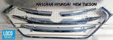 Mascara Frontal Cromada Hyundai Tucson en piezas