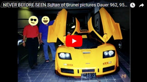 Nuevo vídeo explora la vasta colección de autos del Sultán de Brunei
