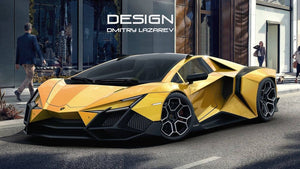 El Lamborghini Forsennato es un Super Auto salvaje e imaginario
