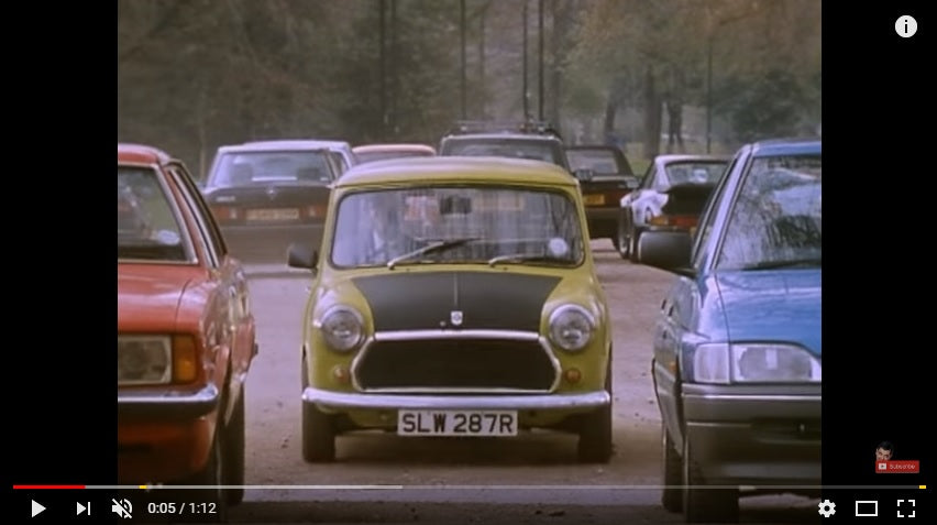 Vídeo Intento de Estacionamiento del Mini de Mr. Bean